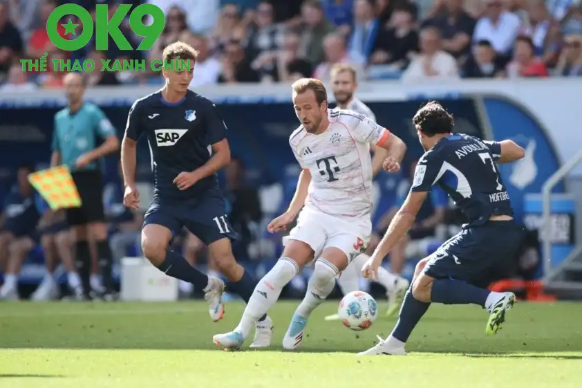 Harry Kane vẫn đang là đầu tàu của ĐKVĐ Bundesliga